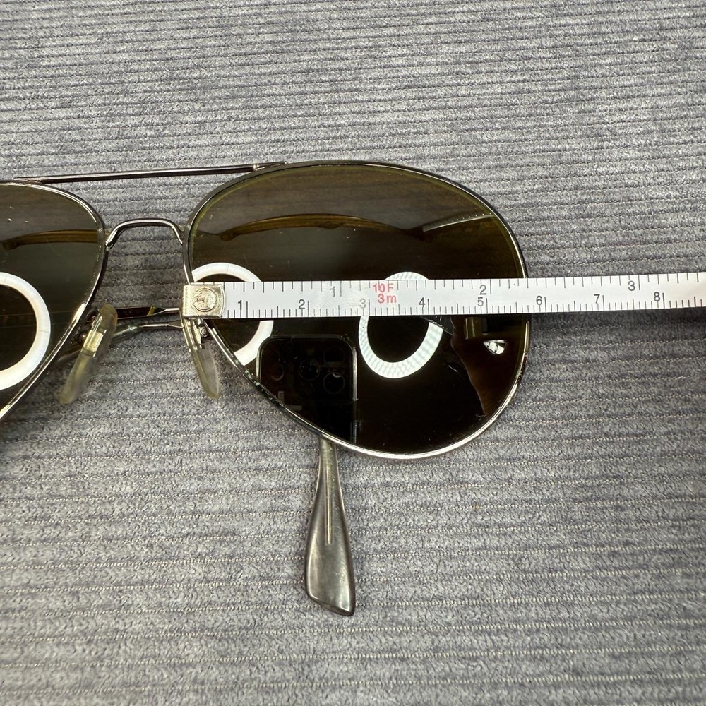 Varnet Pouilloux Paris Vintage Aviator Sunglasses Gold Made in France Eyewear - Picture 12 of 14